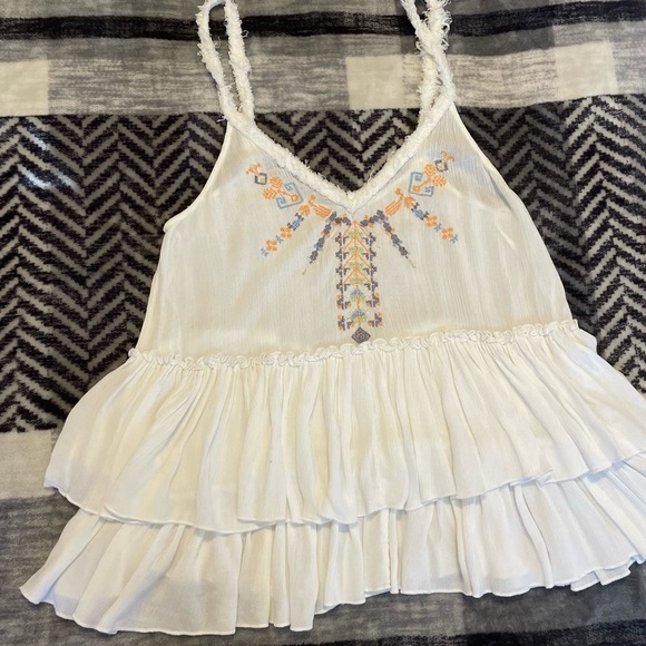 Free People Multilayer Chiffon Tank Top - Picture 2 of 5